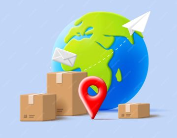 parcel-delivery-carton-boxes-with-smartphone-globe-with-tracking-shipment-info_348818-2603